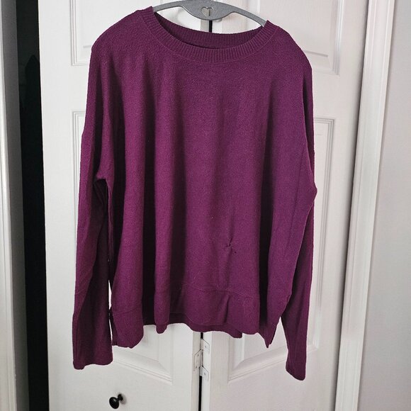 Lucky Brand Purple Sweater Size Large - Picture 1 of 4